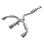 aFe Power 49-36070-P Gemini XV 3 to 2-1/2 IN 304 Stainless Steel Cat-Back Exhaust w/ Cut-Out Polished