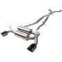 aFe Power 49-36103-B Takeda 2-1/2 IN 304 Stainless Steel Cat-Back Exhaust System w/ Black Tips
