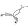 aFe Power 49-36107 Takeda 2-1/2 IN 304 Stainless Steel Cat-Back Exhaust System w/ Dual Polished Tip