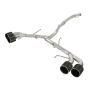 aFe Power 49-36108-C Takeda 3 IN to 2-1/2 IN 304 Stainless Steel Cat-Back Exhaust System w/Carbon Tip