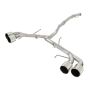 aFe Power 49-36108-P Takeda 3 IN to 2-1/2 IN 304 Stainless Steel Cat-Back Exhaust System w/Polish Tip