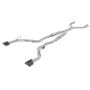 aFe Power 49-36132NM-C Takeda 2-1/2 IN 304 Stainless Steel Cat-Back Exhaust System w/ Carbon Fiber Tips