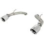 aFe Power 49-36133NM-P Takeda 2-1/2 IN 304 Stainless Steel Axle-Back Exhaust System w/ Polished Tips