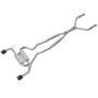 aFe Power 49-36136-B Takeda 2-1/2 IN 304 Stainless Steel Cat-Back Exhaust System w/ Black Tips