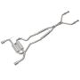 aFe Power 49-36136-P Takeda 2-1/2 IN 304 Stainless Steel Cat-Back Exhaust System w/ Polished Tips