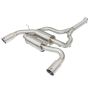 aFe Power 49-36325-P MACH Force-Xp 2-1/2 IN Stainless Steel Axle-Back Exhaust w/Polished Tip