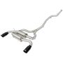 aFe Power 49-36326-B MACH Force-Xp 2-1/2 IN 304 Stainless Steel Cat-Back Exhaust w/Black Tip