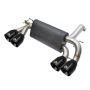 aFe Power 49-36333-B MACH Force-Xp 3 to 2-1/2in Stainless Steel Axle-Back Exhaust System w/Black Tip