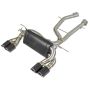 aFe Power 49-36338-1C MACH Force-Xp 2-1/2in Stainless Steel Axle Back Exhaust w/ Carbon Fiber Tips