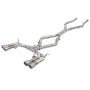 aFe Power 49-36342-P MACH Force-XP 3-1/2 IN 304 Stainless Steel Cat-Back Exhaust w/ Polished Tip