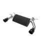aFe Power 49-36348-B MACH Force-XP 3 IN to 2-1/2 IN 304 Stainless Steel Axle-Back Exhaust Black
