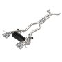 aFe Power 49-36351-P MACH Force-Xp 3 IN to 2-1/2 IN Stainless Steel Cat-Back Exhaust System Polished