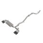 aFe Power 49-36352-C MACH Force-Xp 3 IN to 2-1/2 IN Stainless Steel Cat-Back Exhaust System Carbon