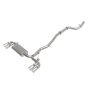 aFe Power 49-36352-P MACH Force-Xp 3 IN to 2-1/2 IN Stainless Steel Cat-Back Exhaust System Polished