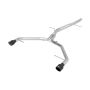 aFe Power 49-36419-B MACH Force-Xp 3 IN to 2-1/2 IN Stainless Steel Axle-Back Exhaust System Black