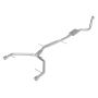 aFe Power 49-36420-P MACH Force-Xp 3 IN to 2-1/2 IN Stainless Steel Cat-Back Exhaust System Polished