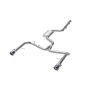 aFe Power 49-36432-L MACH Force-Xp 3 IN to 2-1/2 IN Stainless Steel Cat-Back Exhaust w/Blue Flame Tip