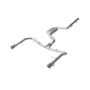 aFe Power 49-36432-P MACH Force-Xp 3 IN to 2-1/2 IN Stainless Steel Cat-Back Exhaust System Polished