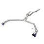 aFe Power 49-36437-L MACH Force-Xp 3 to 2-1/2 IN Stainless Steel Axle-Back Exhaust w/ Blue Flame Tip