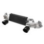aFe Power 49-36443-B MACH Force-Xp 2-1/2 IN 304 Stainless Steel Cat-Back Exhaust w/ Black Tip