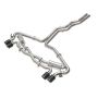 aFe Power 49-36448-C MACH Force-Xp 3 IN to 2-1/2 IN Stainless Steel Cat-Back Exhaust System Carbon