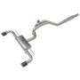 aFe Power 49-36451-C Gemini XV 3 IN to 2-1/2 304 Stainless Steel Cat-Back Exhaust w/ Cut-Out Carbon