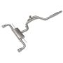 aFe Power 49-36451-P Gemini XV 3 IN to 2-1/2 304 Stainless Steel Cat-Back Exhaust w/ Cut-Out Polished