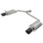 aFe Power 49-36604-B Takeda 2-1/4 IN to 1-3/4 IN 304 Stainless Steel Axle-Back Exhaust w/ Black Tips