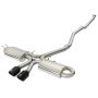 aFe Power 49-36618-B Takeda 3 IN 304 Stainless Steel Cat-Back Exhaust w/ Center Black Tips