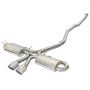 aFe Power 49-36618-P Takeda 3 IN 304 Stainless Steel Cat-Back Exhaust w/ Center Polished Tips