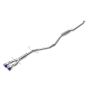 aFe Power 49-36619-L Takeda 2-1/2 IN 304 Stainless Steel Cat-Back Exhaust System w/ Blue Flame Tip