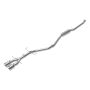 aFe Power 49-36620-P Takeda 2-1/2 IN 304 Stainless Steel Cat-Back Exhaust System w/ Polished Tips