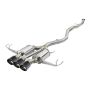 aFe Power 49-36623-C Takeda 3 IN 304 Stainless Steel Cat-Back Exhaust System w/ Carbon Fiber Tips