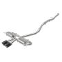 aFe Power 49-36624-C Takeda 3 IN 304 Stainless Steel Cat-Back Exhaust System w/ Carbon Fiber Tip