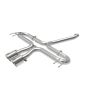 aFe Power 49-36625-P Takeda 2-1/2 IN 304 Stainless Steel Axle-Back Exhaust System w/ Polished Tip