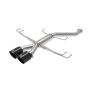 aFe Power 49-36626-B Takeda 2-1/2 IN 304 Stainless Steel Axle-Back Exhaust System w/ Black Tips