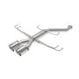 aFe Power 49-36626-P Takeda 2-1/2 IN 304 Stainless Steel Axle-Back Exhaust System w/ Polished Tips