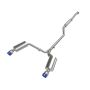 aFe Power 49-36629-L Takeda 2-1/2 IN to 2-1/4 IN 304 Stainless Steel Cat-Back Exhaust System Blue