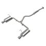 aFe Power 49-36804-P Takeda 2-1/2 IN to 2-1/4 IN 304 Stainless Steel Cat-Back Exhaust w/ Polished Tip