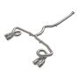 aFe Power 49-36809-P Takeda 3 IN to 2-1/2 IN 304 Stainless Steel Cat-Back Exhaust System w/Polish Tip