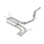 aFe Power 49-37005-P Takeda 2-1/2 IN 304 Stainless Steel Cat-Back Exhaust w/ Polished Tip