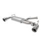 aFe Power 49-37007-P Takeda 3 IN 304 Stainless Steel Axle-Back Exhaust System w/ Polished Tip