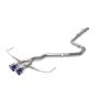 aFe Power 49-37011-L Takeda 3 IN to 2-1/2 IN 304 Stainless Steel Cat-Back Exhaust w/ Blue Flame Tip