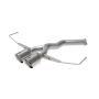 aFe Power 49-37012-P Takeda 3 IN to 2-1/2 IN 304 Stainless Steel Axle-Back Exhaust w/ Polished Tip