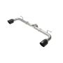 aFe Power 49-37014-B Takeda 2-1/2 IN 304 Stainless Steel Axle-Back Exhaust System w/ Black Tips