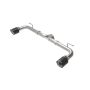 aFe Power 49-37014-C Takeda 2-1/2 IN 304 Stainless Steel Axle-Back Exhaust System w/ Carbon Fiber Tip