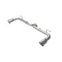 aFe Power 49-37014-P Takeda 2-1/2 IN 304 Stainless Steel Axle-Back Exhaust System w/ Polished Tips