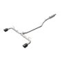 aFe Power 49-37015-B Takeda 2-1/2 IN 304 Stainless Steel Cat-Back Exhaust System w/ Black Tips