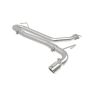 aFe Power 49-37017NM-P Takeda 2-1/2 IN 304 Stainless Steel Axle-Back Exhaust w/o Muffler Polished Tips