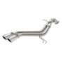 aFe Power 49-37019-P Takeda 3 IN to 2-1/2 IN 304 Stainless Steel Axle-Back Exhaust w/ Polished Tip